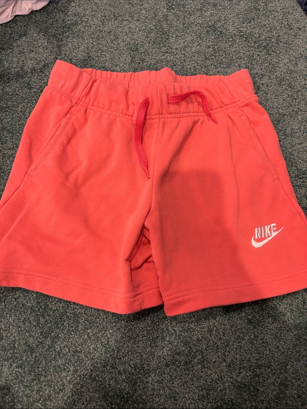 Nike Girls Coral Soft Shorts — XL EUC